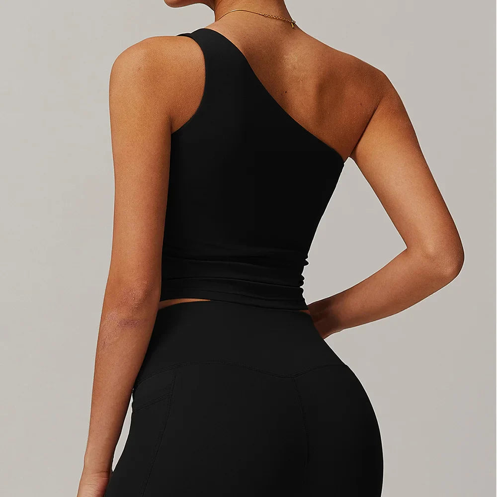 Gabriela | Effen sportief push-up sportbeha