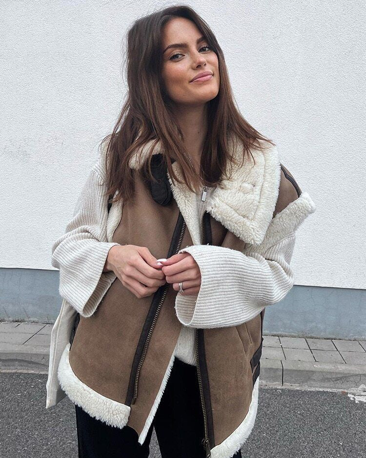 Evi | Autumn Teddy Gilet