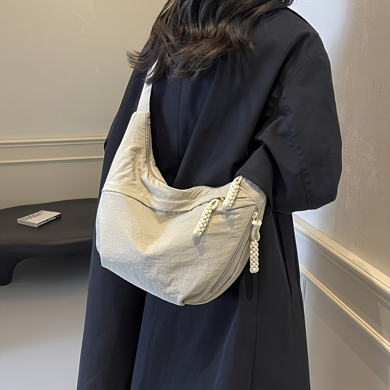 Lina | Elegante Nylon Schoudertas Dames