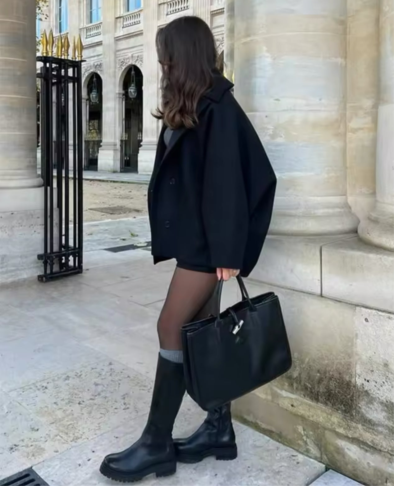 Serena | Wełniany płaszcz oversize