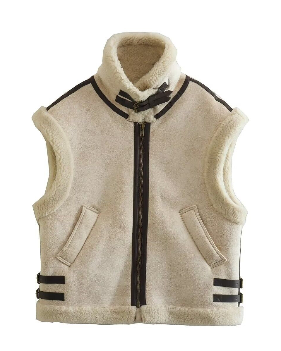 Evi | Autumn Teddy Gilet