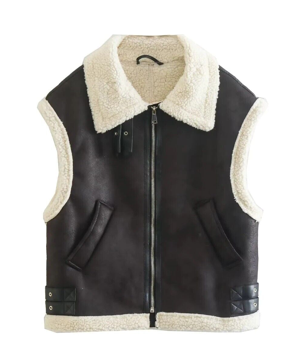 Evi | Autumn Teddy Gilet