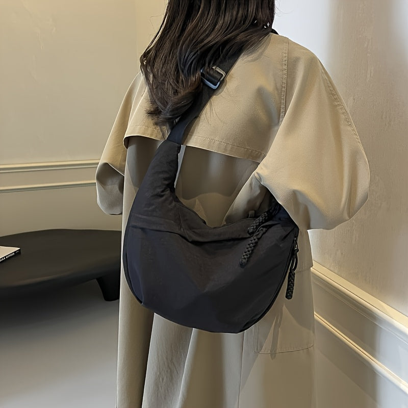 Lina | Elegante Nylon Schoudertas Dames