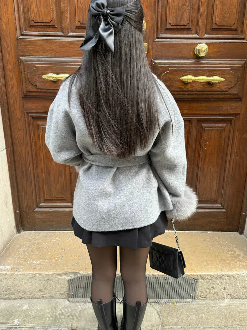 Elena | Elegante Wollen Mantel