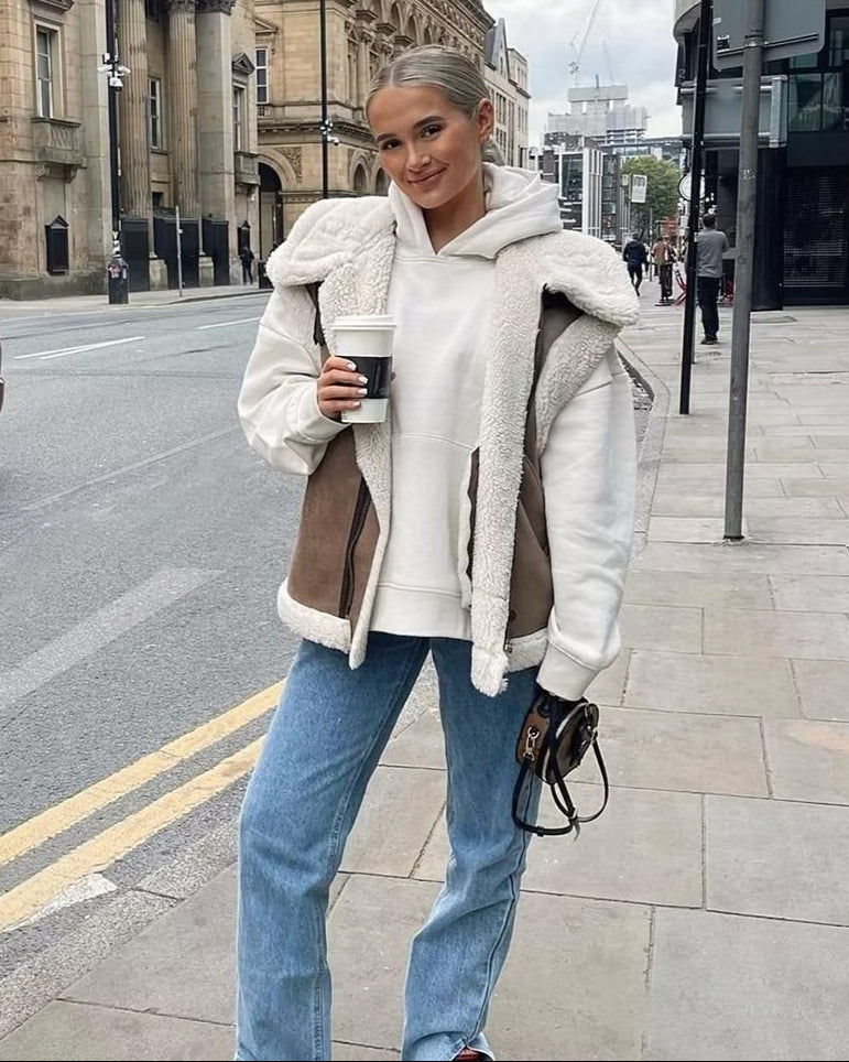 Evi | Autumn Teddy Gilet